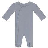 Side Snap Boys Ribbed Footie