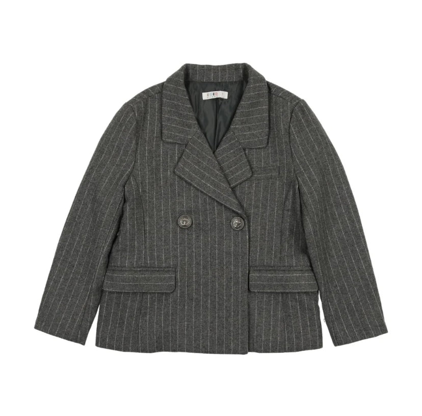 Boys Pinstripe Blazer