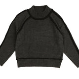 Piping trim sweater