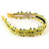 Gia Embroidered Floral Headband