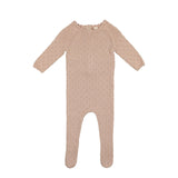 Vintage Knit Footie