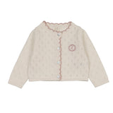 Diamond Pointelle Cardigan