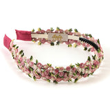 Gia Embroidered Floral Headband