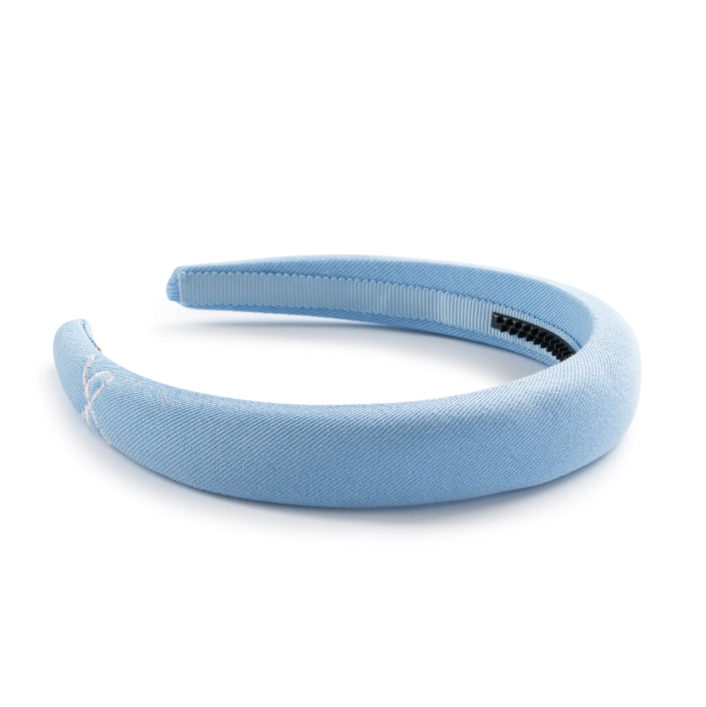 Halo Luxe Marshmallow Signature Bow Logo Padded Headband