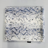 Owl Navy Double Sided Minky Blanket