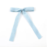 Esmae Lace Trimmed Linen Longtail Clip