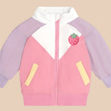 Strawberry Windbreaker Set