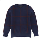 Plaid Knit Sweater