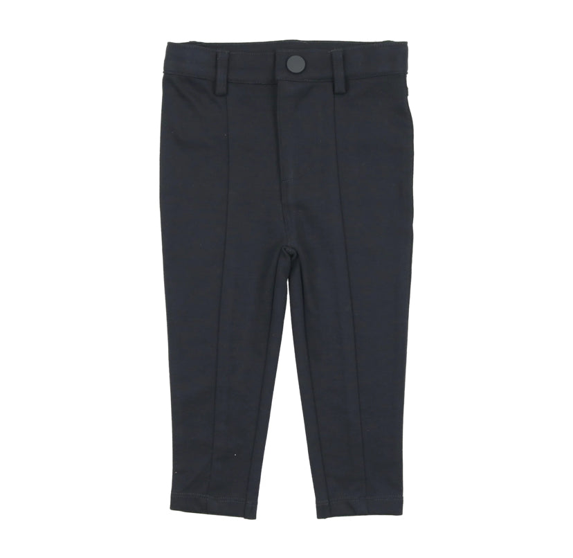 Knit Stretch Pants With Seam