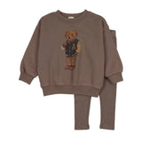 Boys Varsity Bear Sweatshirt Set