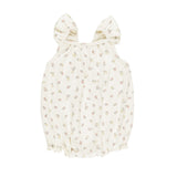Fleur Ribbed Ruffle Romper