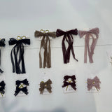 Ivy Scalloped Lace Longtail Clip