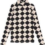 Casual Argyle Tneck