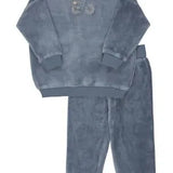 Blue Velour Bicycle Collection Track Suit