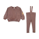 Girls Wash Toddler Suspender Set
