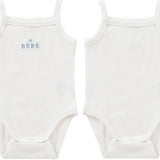 Le Bebe Onesies Undershirts Set of 2