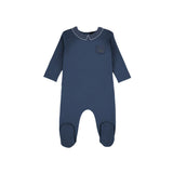 Boys Ruffle Grandpa Footie