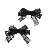 Ivy Scalloped Lace Double Clip Set
