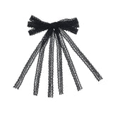 Ivy Scalloped Lace Longtail Clip