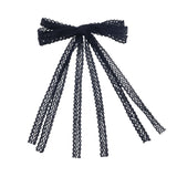 Ivy Scalloped Lace Longtail Clip