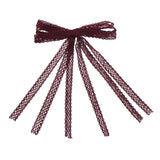 Ivy Scalloped Lace Longtail Clip
