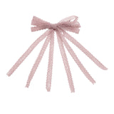 Ivy Scalloped Lace Longtail Clip