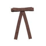 Abigail Luxe Corduroy Longtail Clip
