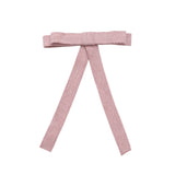 Abigail Luxe Corduroy Longtail Clip
