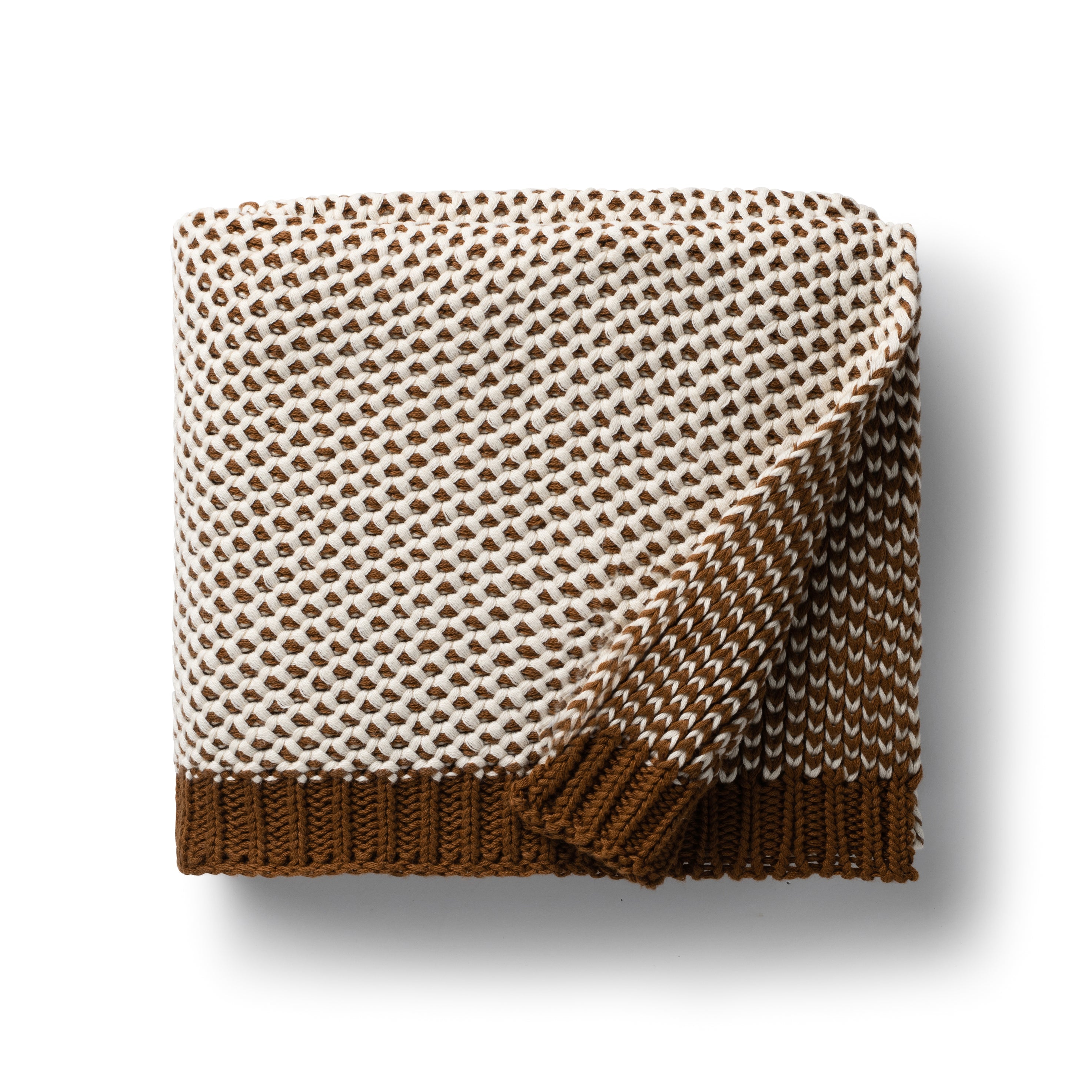 Domani Home Honeycomb Knit Blankets