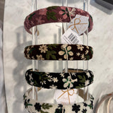 Celesse Velvet Hand Embroidered Beaded Headband