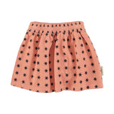 Pink Skirt with Black Stars
