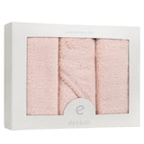 Solid Scalloped Washcloth Set