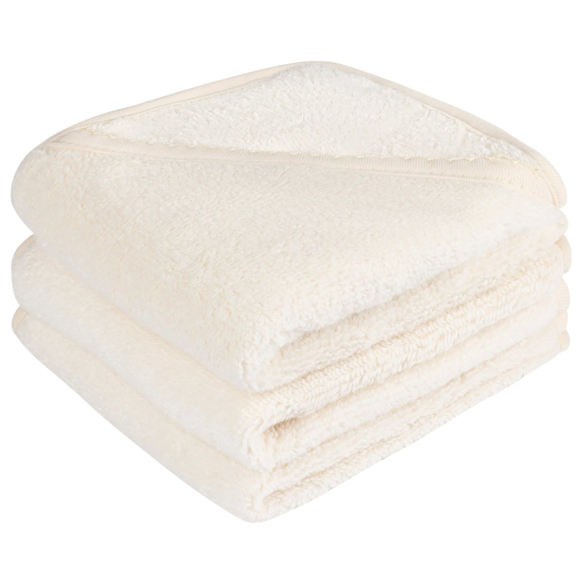 Solid Scalloped Washcloth Set