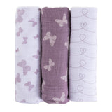 Muslin Swaddle Blankets (Set of 3)