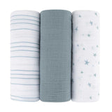 Muslin Swaddle Blankets (Set of 3)
