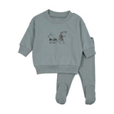 Blue Fog Promenade Two Piece Set