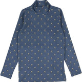 Vintage Floral Mockneck