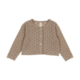 Knit Pointelle Cardigan