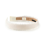 Opaline Scalloped Velvet Headband