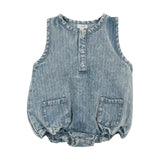 Pinstripe Romper