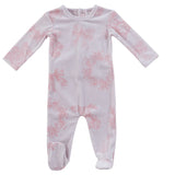 Pink Petit Toile Footie