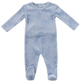 Blue Petit Toile Footie