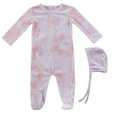 Pink Petit Toile Footie