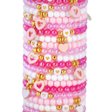 Little Miss Zoe Confetti Beaded Charm Bracelet