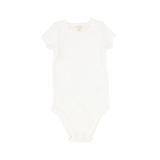 Ribbed Short Sleeve Onesie