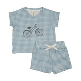 Gingham Bike Set
