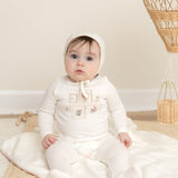 Girls Gallery Footie + Bonnet