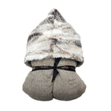 Himalayas Taupe Hooded Towel