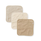 Burt’s Bees Monogrammed Wash Cloths 3-Pack