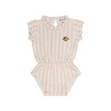 Peach Fruit Collection Romper